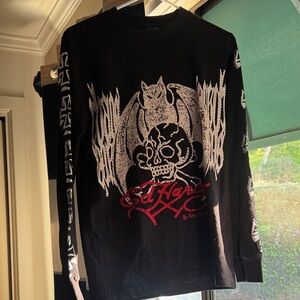 Ken Carson x Ed Hardy Rhinestone Long Sleeve